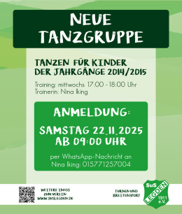 Neue Tanzgruppe 2025