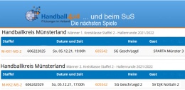 Plan handball SG-heim Plan handball SG-heim
